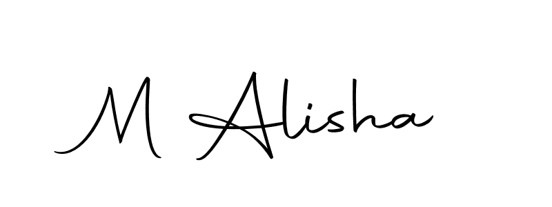 Check out images of Autograph of M Alisha name. Actor M Alisha Signature Style. Autography-DOLnW is a professional sign style online. M Alisha signature style 10 images and pictures png