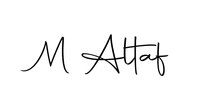 How to make M Altaf signature? Autography-DOLnW is a professional autograph style. Create handwritten signature for M Altaf name. M Altaf signature style 10 images and pictures png