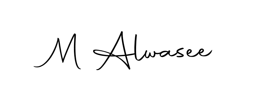 Design your own signature with our free online signature maker. With this signature software, you can create a handwritten (Autography-DOLnW) signature for name M Alwasee. M Alwasee signature style 10 images and pictures png