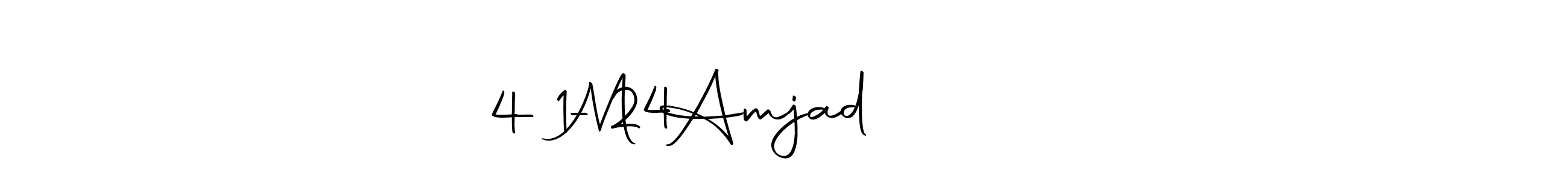 Also You can easily find your signature by using the search form. We will create M Amjad             4-1-24 name handwritten signature images for you free of cost using Autography-DOLnW sign style. M Amjad             4-1-24 signature style 10 images and pictures png