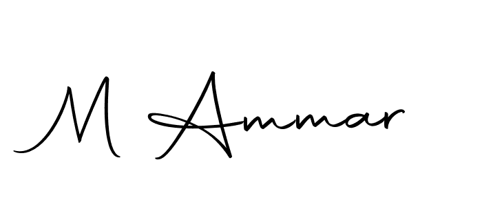 How to make M Ammar name signature. Use Autography-DOLnW style for creating short signs online. This is the latest handwritten sign. M Ammar signature style 10 images and pictures png