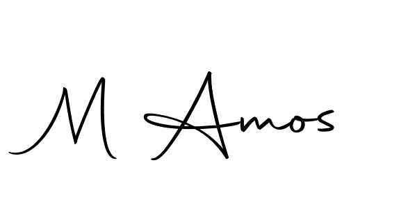 M Amos stylish signature style. Best Handwritten Sign (Autography-DOLnW) for my name. Handwritten Signature Collection Ideas for my name M Amos. M Amos signature style 10 images and pictures png