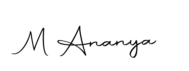 Best and Professional Signature Style for M Ananya. Autography-DOLnW Best Signature Style Collection. M Ananya signature style 10 images and pictures png