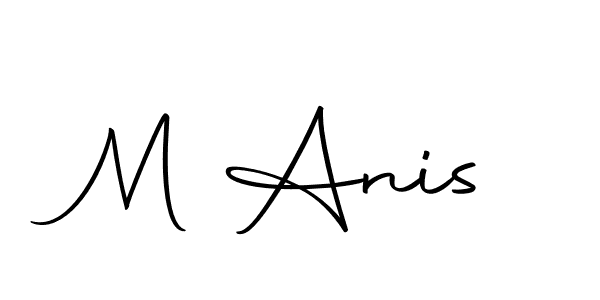 Here are the top 10 professional signature styles for the name M Anis. These are the best autograph styles you can use for your name. M Anis signature style 10 images and pictures png