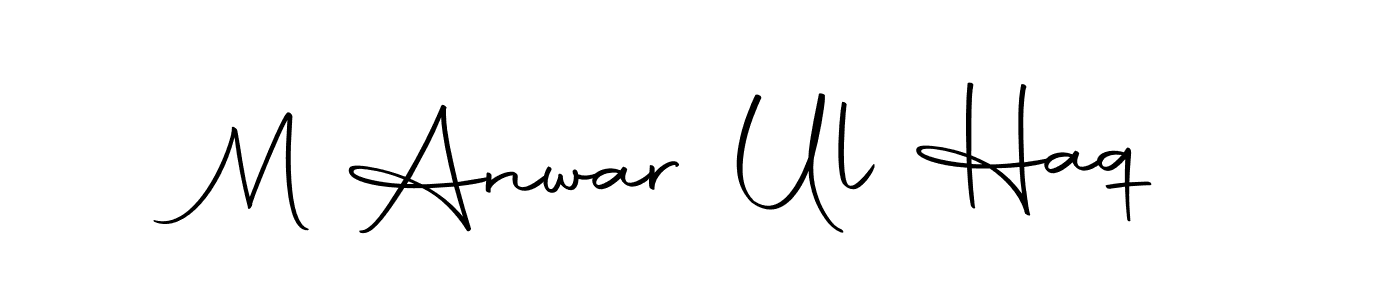 Make a beautiful signature design for name M Anwar Ul Haq. With this signature (Autography-DOLnW) style, you can create a handwritten signature for free. M Anwar Ul Haq signature style 10 images and pictures png