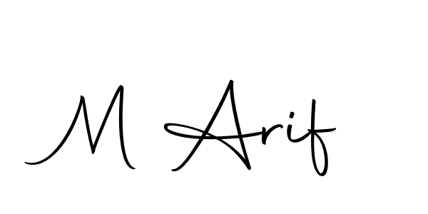 Here are the top 10 professional signature styles for the name M Arif. These are the best autograph styles you can use for your name. M Arif signature style 10 images and pictures png