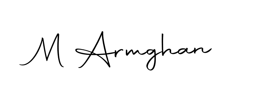 Use a signature maker to create a handwritten signature online. With this signature software, you can design (Autography-DOLnW) your own signature for name M Armghan. M Armghan signature style 10 images and pictures png