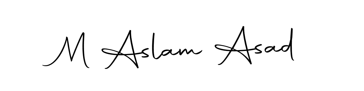 Similarly Autography-DOLnW is the best handwritten signature design. Signature creator online .You can use it as an online autograph creator for name M Aslam Asad. M Aslam Asad signature style 10 images and pictures png