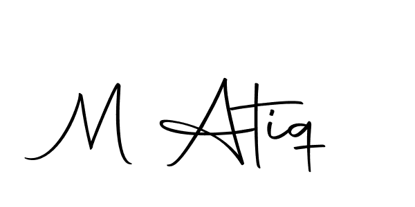 M Atiq stylish signature style. Best Handwritten Sign (Autography-DOLnW) for my name. Handwritten Signature Collection Ideas for my name M Atiq. M Atiq signature style 10 images and pictures png