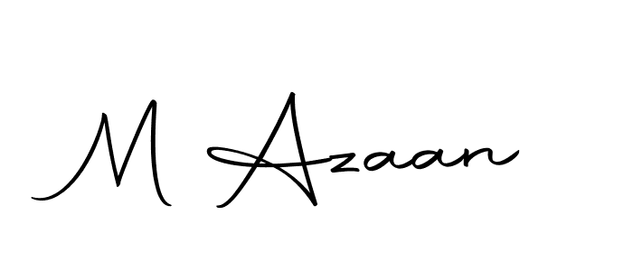 You can use this online signature creator to create a handwritten signature for the name M Azaan. This is the best online autograph maker. M Azaan signature style 10 images and pictures png