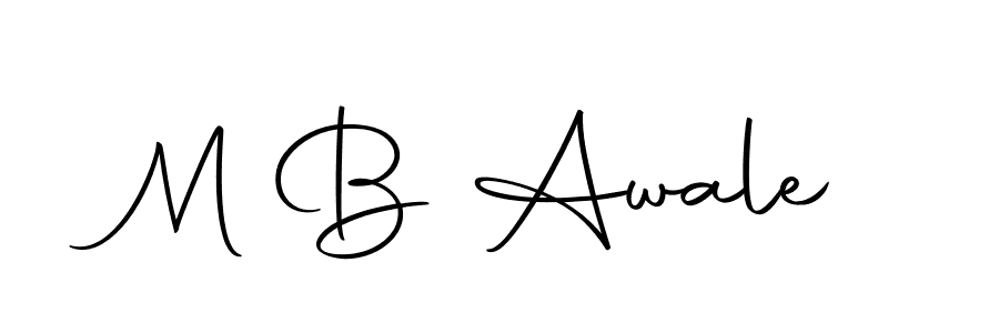 How to Draw M B Awale signature style? Autography-DOLnW is a latest design signature styles for name M B Awale. M B Awale signature style 10 images and pictures png