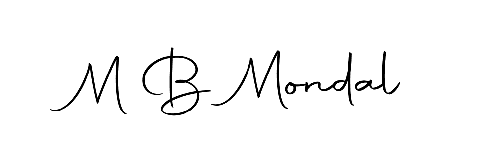 M B Mondal stylish signature style. Best Handwritten Sign (Autography-DOLnW) for my name. Handwritten Signature Collection Ideas for my name M B Mondal. M B Mondal signature style 10 images and pictures png