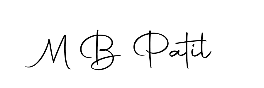 M B Patil stylish signature style. Best Handwritten Sign (Autography-DOLnW) for my name. Handwritten Signature Collection Ideas for my name M B Patil. M B Patil signature style 10 images and pictures png