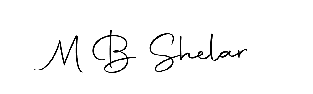 M B Shelar stylish signature style. Best Handwritten Sign (Autography-DOLnW) for my name. Handwritten Signature Collection Ideas for my name M B Shelar. M B Shelar signature style 10 images and pictures png