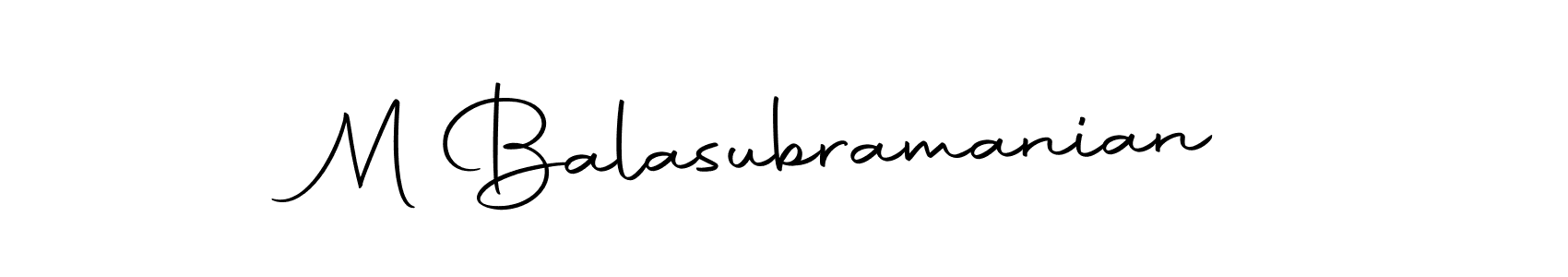 You can use this online signature creator to create a handwritten signature for the name M Balasubramanian. This is the best online autograph maker. M Balasubramanian signature style 10 images and pictures png