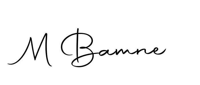 Similarly Autography-DOLnW is the best handwritten signature design. Signature creator online .You can use it as an online autograph creator for name M Bamne. M Bamne signature style 10 images and pictures png