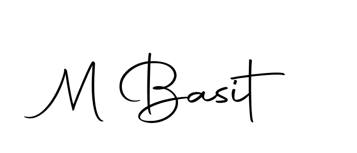 You can use this online signature creator to create a handwritten signature for the name M Basit. This is the best online autograph maker. M Basit signature style 10 images and pictures png