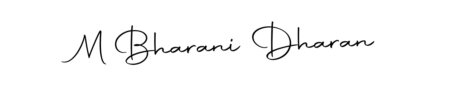 Once you've used our free online signature maker to create your best signature Autography-DOLnW style, it's time to enjoy all of the benefits that M Bharani Dharan name signing documents. M Bharani Dharan signature style 10 images and pictures png