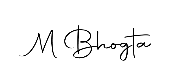 Similarly Autography-DOLnW is the best handwritten signature design. Signature creator online .You can use it as an online autograph creator for name M Bhogta. M Bhogta signature style 10 images and pictures png