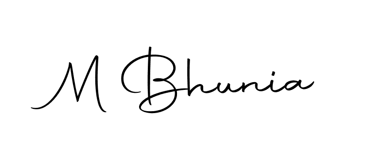 Similarly Autography-DOLnW is the best handwritten signature design. Signature creator online .You can use it as an online autograph creator for name M Bhunia. M Bhunia signature style 10 images and pictures png