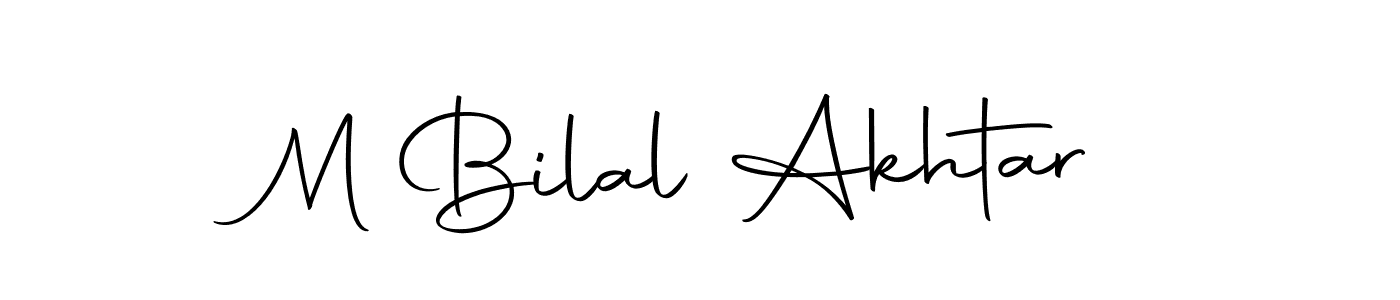 Make a beautiful signature design for name M Bilal Akhtar. Use this online signature maker to create a handwritten signature for free. M Bilal Akhtar signature style 10 images and pictures png