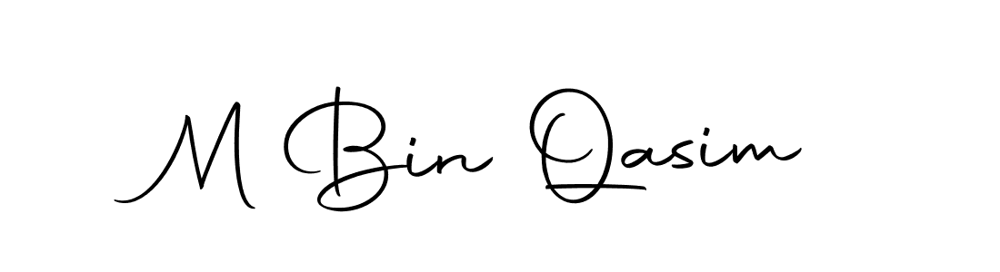 How to make M Bin Qasim signature? Autography-DOLnW is a professional autograph style. Create handwritten signature for M Bin Qasim name. M Bin Qasim signature style 10 images and pictures png