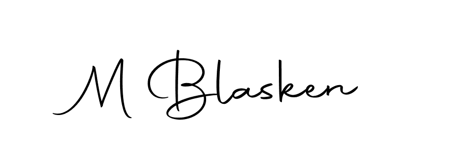 Similarly Autography-DOLnW is the best handwritten signature design. Signature creator online .You can use it as an online autograph creator for name M Blasken. M Blasken signature style 10 images and pictures png