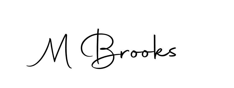 The best way (Autography-DOLnW) to make a short signature is to pick only two or three words in your name. The name M Brooks include a total of six letters. For converting this name. M Brooks signature style 10 images and pictures png