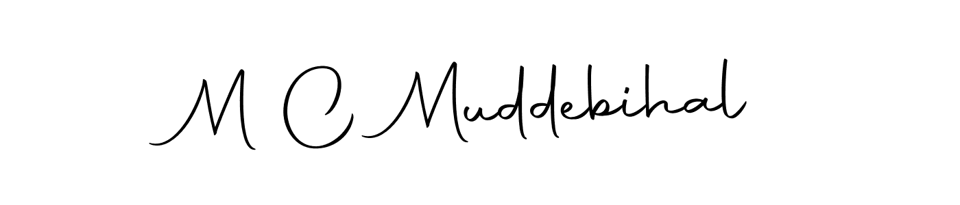 You should practise on your own different ways (Autography-DOLnW) to write your name (M C Muddebihal) in signature. don't let someone else do it for you. M C Muddebihal signature style 10 images and pictures png