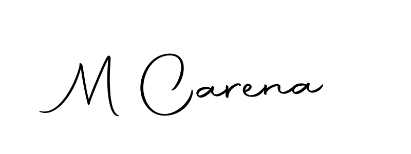 Make a beautiful signature design for name M Carena. Use this online signature maker to create a handwritten signature for free. M Carena signature style 10 images and pictures png