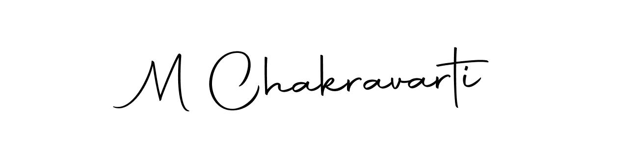 Use a signature maker to create a handwritten signature online. With this signature software, you can design (Autography-DOLnW) your own signature for name M Chakravarti. M Chakravarti signature style 10 images and pictures png