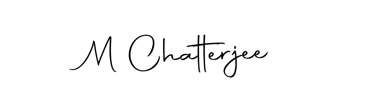 You can use this online signature creator to create a handwritten signature for the name M Chatterjee. This is the best online autograph maker. M Chatterjee signature style 10 images and pictures png