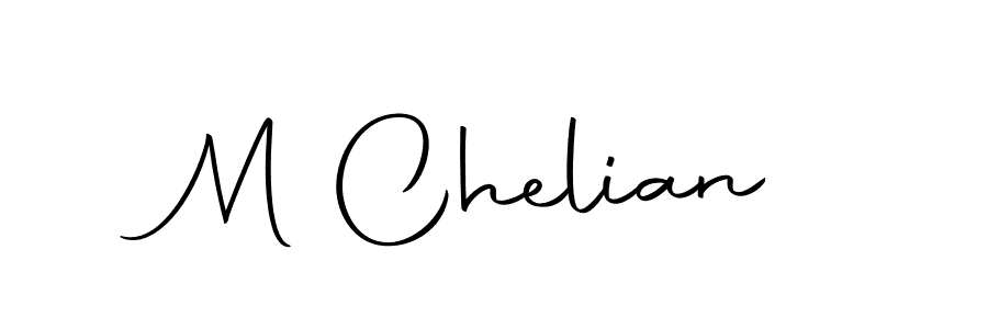 Also we have M Chelian name is the best signature style. Create professional handwritten signature collection using Autography-DOLnW autograph style. M Chelian signature style 10 images and pictures png