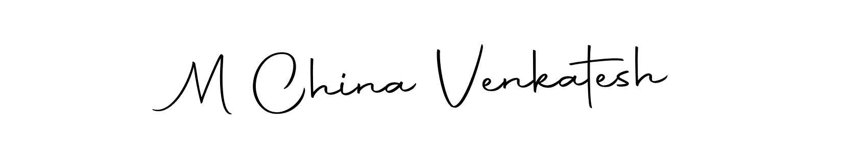 Also You can easily find your signature by using the search form. We will create M China Venkatesh name handwritten signature images for you free of cost using Autography-DOLnW sign style. M China Venkatesh signature style 10 images and pictures png