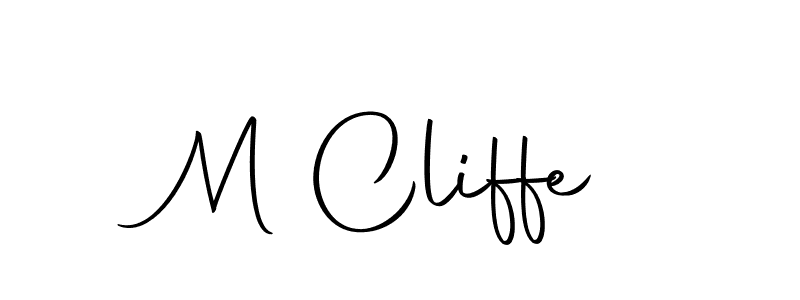 Also we have M Cliffe name is the best signature style. Create professional handwritten signature collection using Autography-DOLnW autograph style. M Cliffe signature style 10 images and pictures png