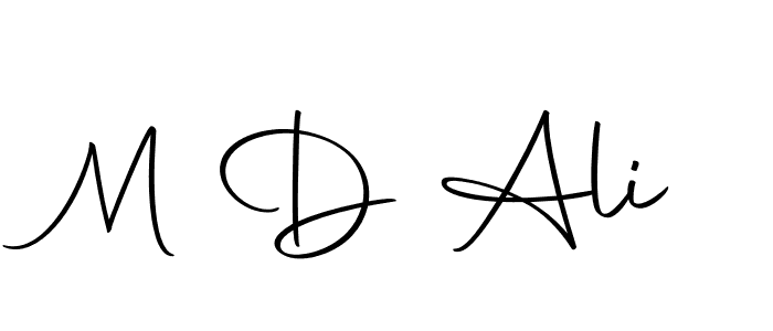 How to make M D Ali signature? Autography-DOLnW is a professional autograph style. Create handwritten signature for M D Ali name. M D Ali signature style 10 images and pictures png