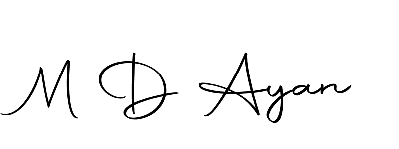 Similarly Autography-DOLnW is the best handwritten signature design. Signature creator online .You can use it as an online autograph creator for name M D Ayan. M D Ayan signature style 10 images and pictures png