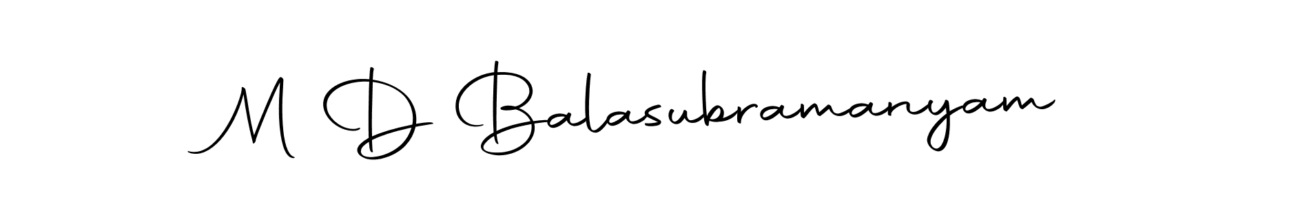 Similarly Autography-DOLnW is the best handwritten signature design. Signature creator online .You can use it as an online autograph creator for name M D Balasubramanyam. M D Balasubramanyam signature style 10 images and pictures png