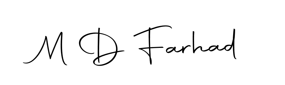 Autography-DOLnW is a professional signature style that is perfect for those who want to add a touch of class to their signature. It is also a great choice for those who want to make their signature more unique. Get M D Farhad name to fancy signature for free. M D Farhad signature style 10 images and pictures png
