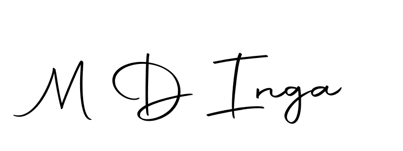 Once you've used our free online signature maker to create your best signature Autography-DOLnW style, it's time to enjoy all of the benefits that M D Inga name signing documents. M D Inga signature style 10 images and pictures png