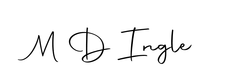 How to Draw M D Ingle signature style? Autography-DOLnW is a latest design signature styles for name M D Ingle. M D Ingle signature style 10 images and pictures png