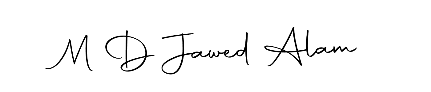 Use a signature maker to create a handwritten signature online. With this signature software, you can design (Autography-DOLnW) your own signature for name M D Jawed Alam. M D Jawed Alam signature style 10 images and pictures png