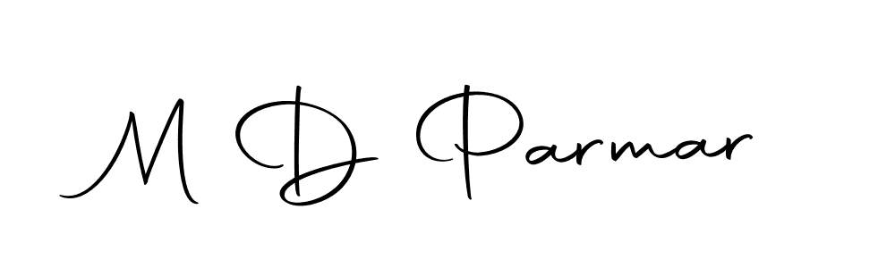 The best way (Autography-DOLnW) to make a short signature is to pick only two or three words in your name. The name M D Parmar include a total of six letters. For converting this name. M D Parmar signature style 10 images and pictures png