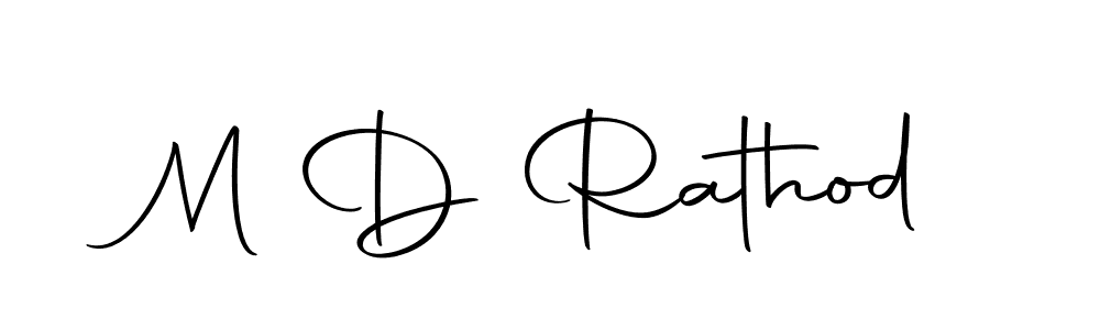 M D Rathod stylish signature style. Best Handwritten Sign (Autography-DOLnW) for my name. Handwritten Signature Collection Ideas for my name M D Rathod. M D Rathod signature style 10 images and pictures png