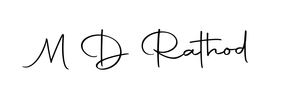 The best way (Autography-DOLnW) to make a short signature is to pick only two or three words in your name. The name M D Rathod include a total of six letters. For converting this name. M D Rathod signature style 10 images and pictures png
