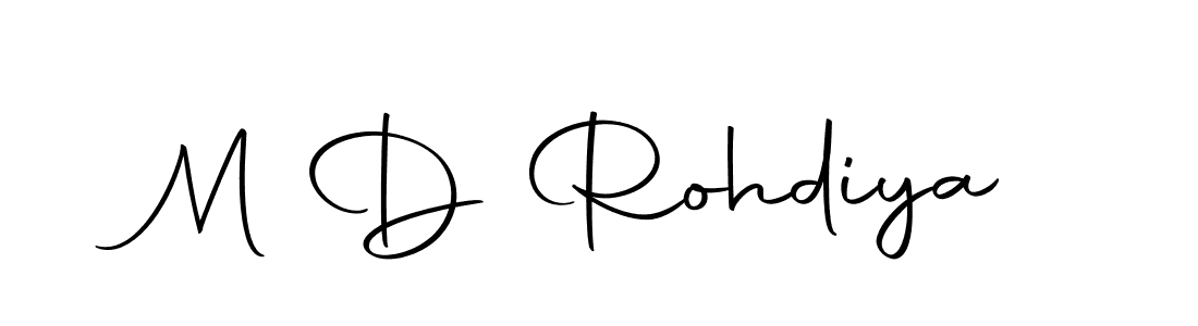 if you are searching for the best signature style for your name M D Rohdiya. so please give up your signature search. here we have designed multiple signature styles  using Autography-DOLnW. M D Rohdiya signature style 10 images and pictures png