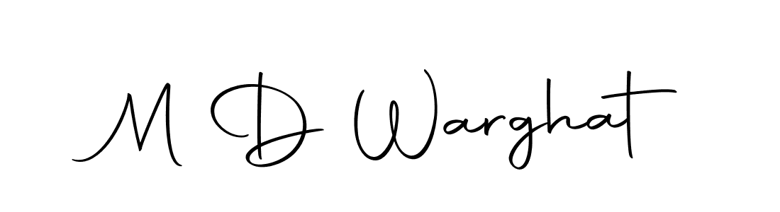 You can use this online signature creator to create a handwritten signature for the name M D Warghat. This is the best online autograph maker. M D Warghat signature style 10 images and pictures png