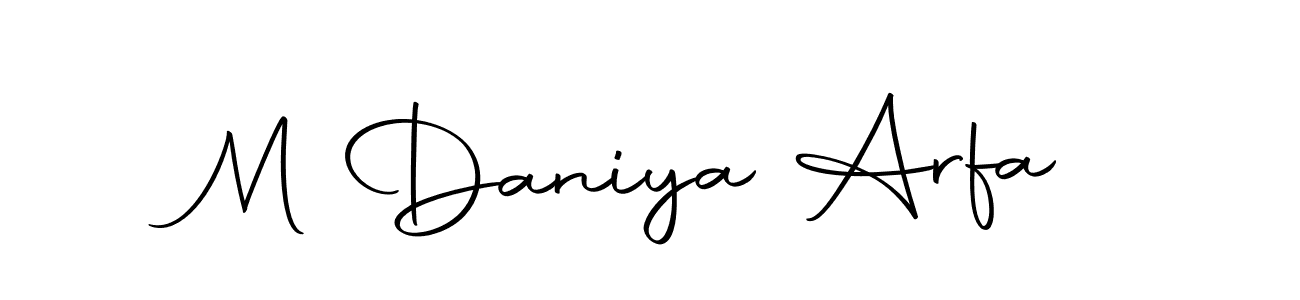 See photos of M Daniya Arfa official signature by Spectra . Check more albums & portfolios. Read reviews & check more about Autography-DOLnW font. M Daniya Arfa signature style 10 images and pictures png