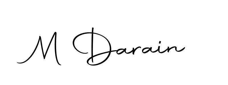 You should practise on your own different ways (Autography-DOLnW) to write your name (M Darain) in signature. don't let someone else do it for you. M Darain signature style 10 images and pictures png
