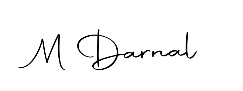 Make a beautiful signature design for name M Darnal. Use this online signature maker to create a handwritten signature for free. M Darnal signature style 10 images and pictures png